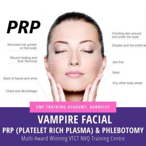 Vampire Facial PRP (Platelet Rich Plasma) & Phlebotomy (10am-4pm)