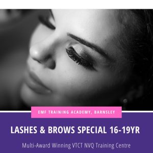 Lashes & Brows Special 16-19yr (10am-4pm)