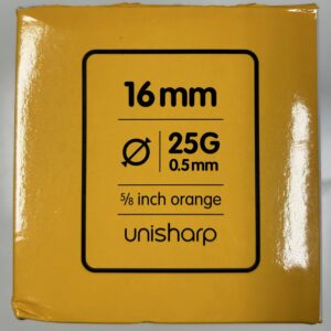Needles-25G-5/8 0.5 x 16mm/Orange x 10