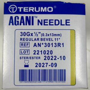 Needles-30G-1/2 x 0.3 x 13mm/Yellow x10