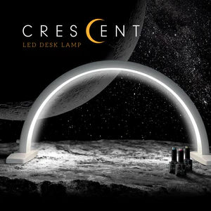 E141-Crescent LED Desk Lamp