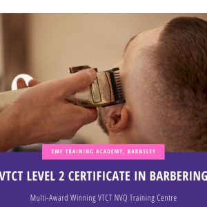 VTCT LEVEL 2 CERTIFICATE BARBERING COURSE (20 Week Course)