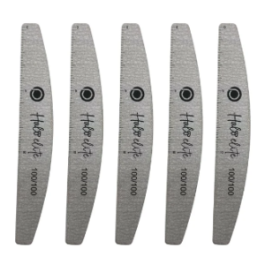 N1177-Halo Elite Half-Moon Zebra Files 100/100 - 5 pack