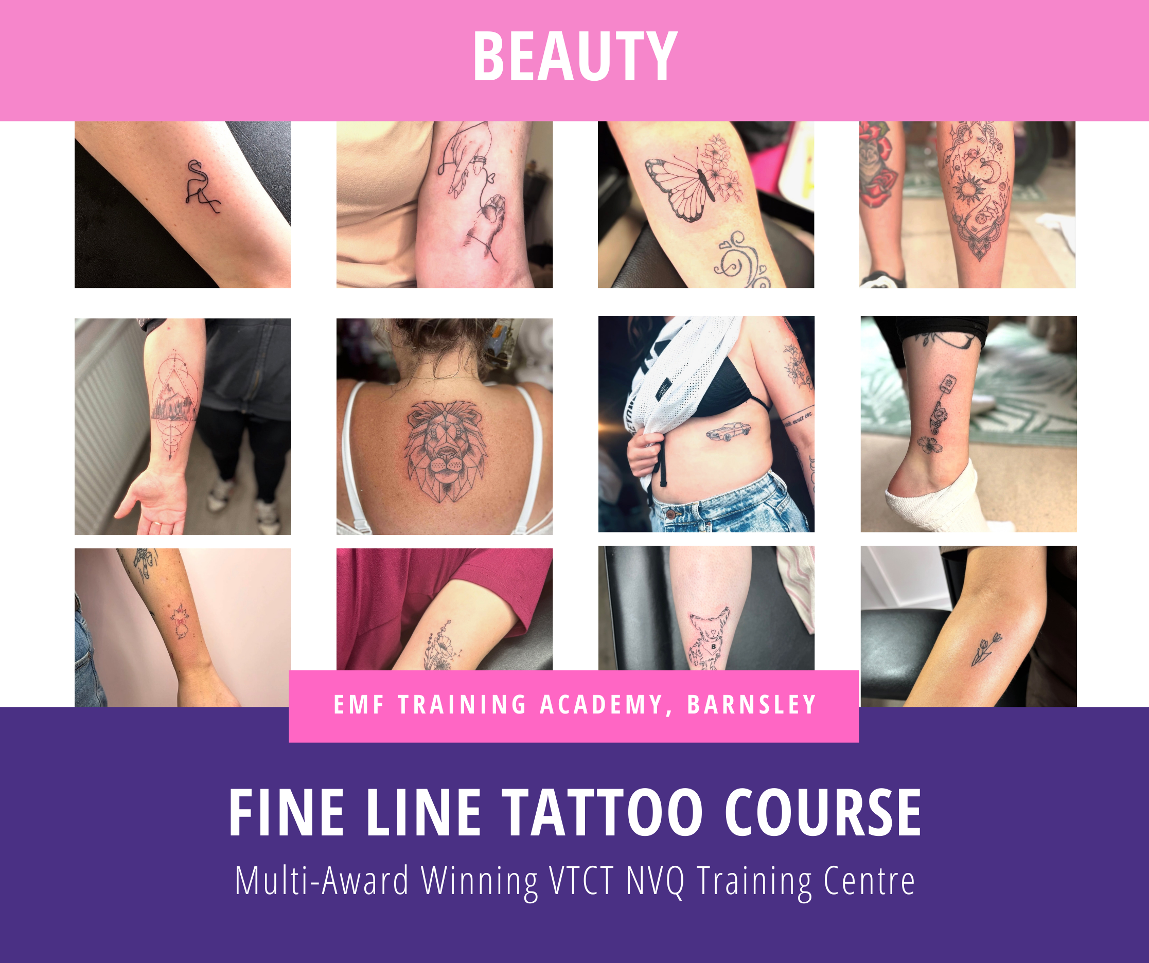 FINE LINE TATTOO COURSE (2 Days) (10am-4pm)
