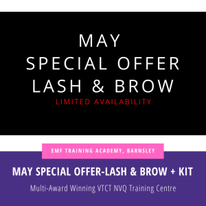 May Special Offer Lash & Brow Course with Kit – Lash Lift & Tint, Brow Lamination, Waxing & Mapping Training