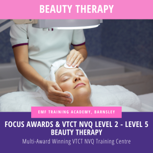 FOCUS AWARDS & VTCT NVQ LEVEL 2 TO LEVEL 5 BEAUTY THERAPY (PAYMENT IN FULL ONLY OPTION)